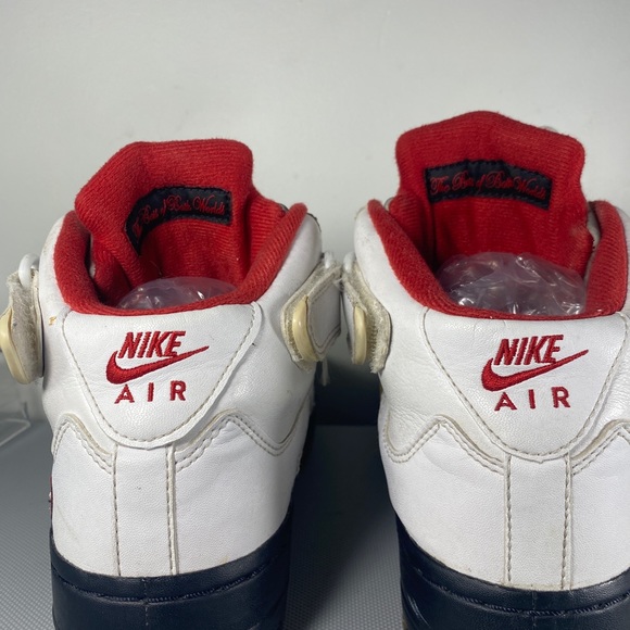 Nike 2008 Youth 5.5 Varsity x Red White Air Jordan V 5 Fusion 318609-161 - Picture 6 of 8